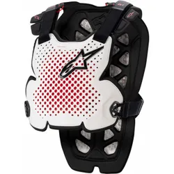 Alpinestars Adult Men A-1 Pro Chest Guard M L White