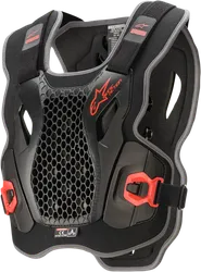 Alpinestars Adult Men Bionic Action Chest Guard 2XL XL Black