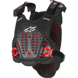 Alpinestars Adult Men A-5 Plasma Chest Protector 2XL XL Black Red