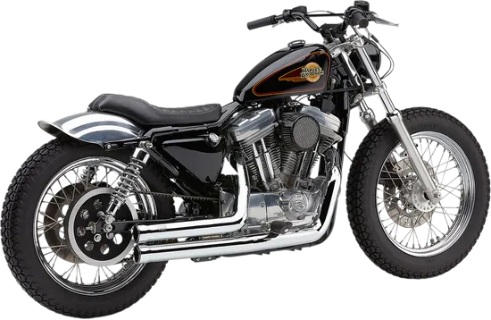 Cobra Chrome Straight Cut 909 Speedster Exhaust Muffler