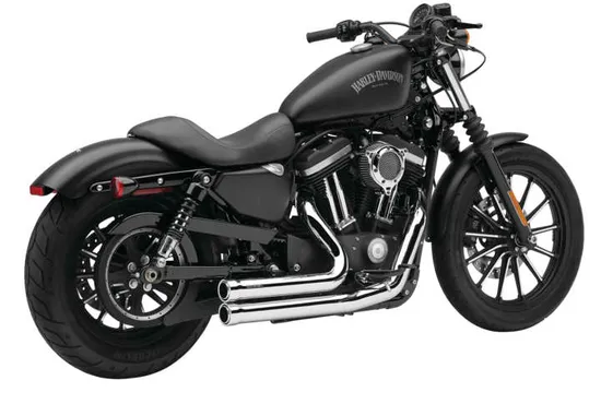 Cobra Chrome Straight Cut 909 Speedster Exhaust Muffler