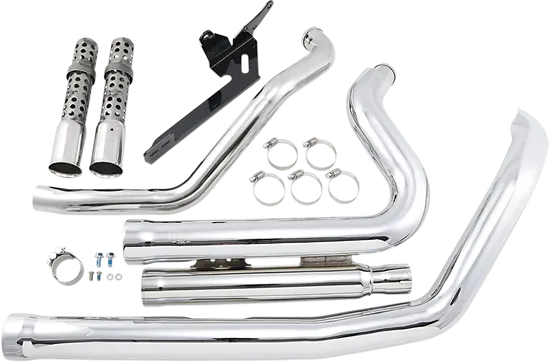 Cobra Chrome Straight Cut 909 Speedster Exhaust Muffler