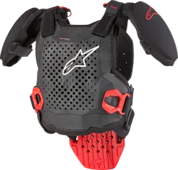 Alpinestars Youth Unisex Youth A5 S v2 Chest Guard L XL Black Red