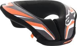 Alpinestars Youth Unisex Youth Sequence Neck Roll L XL Black Orange