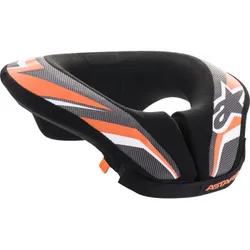 Alpinestars Youth Unisex Youth Sequence Neck Roll S M Black Orange
