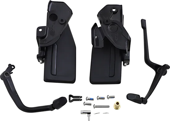 Kuryakyn Black Omni Driver Floorboards Floor Boards Set