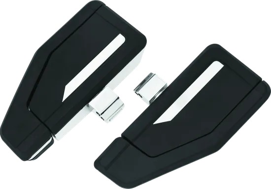 Kuryakyn Chrome Omni Transformer Passenger Floorboards Floor Boards Set
