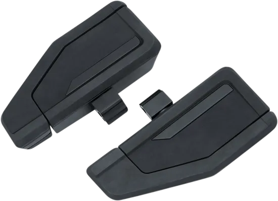 Kuryakyn Black Omni Transformer Passenger Floorboards Floor Boards Set