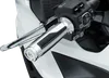 Kuryakyn Omni Handlebar Grips Pair Silver Vibration Dampening