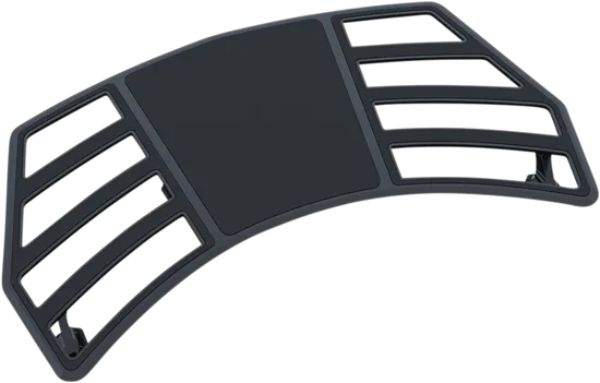 Kuryakyn Satin Black Omni Luggage Rack Aluminum Bolt-On 23x10in.