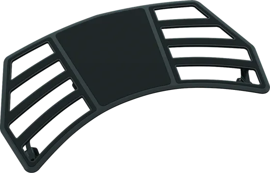 Kuryakyn Satin Black Omni Luggage Rack Aluminum Bolt-On 23x10in.