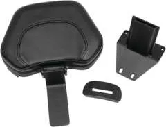 Kuryakyn Omni Adjustable Folding Driver Backrest with Mount
