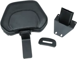 Kuryakyn Omni Adjustable Folding Driver Backrest with Mount