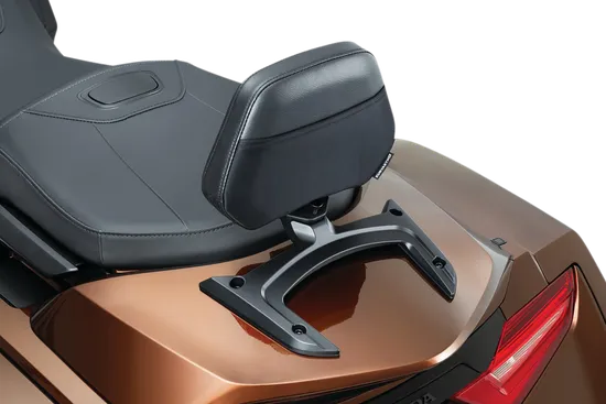 Kuryakyn Omni Adjustable Folding Passenger Backrest with Mount