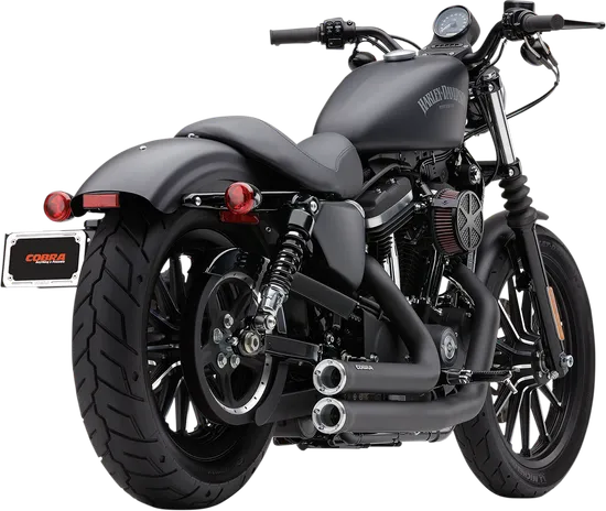 Cobra Black Speedster RPT Short Exhaust Muffler