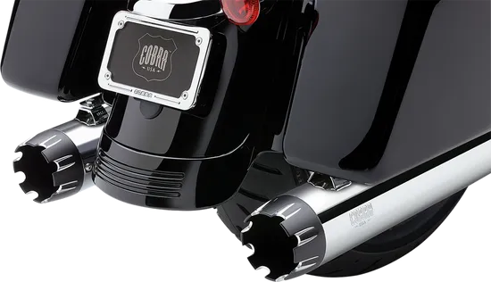 Cobra Chrome Speedster RPT Short Exhaust Muffler