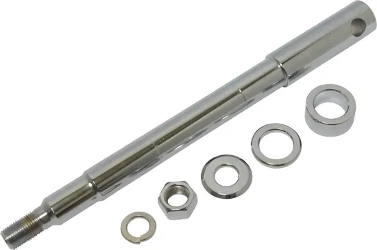 Harddrive Chrome Plated Front Axle Kit w Hardware