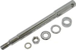 Harddrive Chrome Plated Front Axle Kit w Hardware