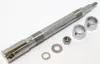 Harddrive Chrome Plated Front Axle Kit w Hardware