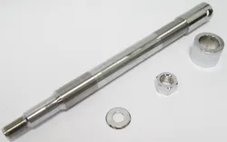 Harddrive Chrome Plated Front Axle Kit w Hardware