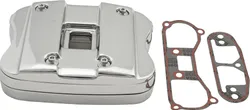 Harddrive Chrome Rocker Box Cover w Gasket Kit