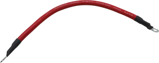 Moose Racing10in Red Battery Cable
