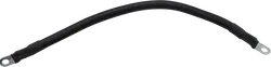 Moose Racing 10in Black Battery Cable