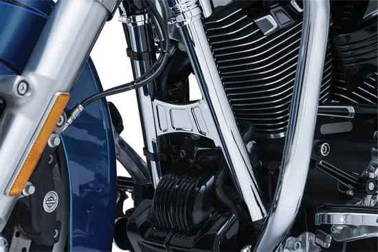 Kuryakyn Deluxe Chrome Neck Cover Dress Up Accent Kit