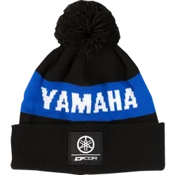 Dcor Adult Unisex Stripe Beanie One Size Black Blue