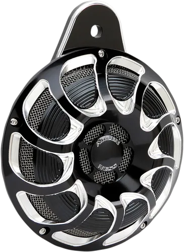 Arlen Ness Billet Horn Kit Drift Black Anodized