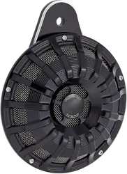 Arlen Ness Billet Horn Kit 15 Spoke Black Anodized