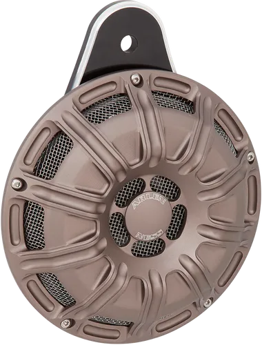 Arlen Ness Billet Horn Kit 10 Gauge Titanium Anodized