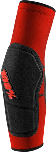 100% Adult Unisex Ridecamp Elbow Guards L Black Red