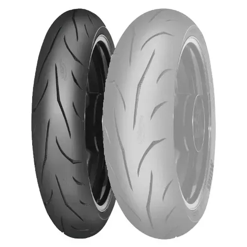Mitas Sport Force Plus Front Tire 120/60-17 55 (W) Blackwall Radial TL