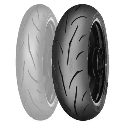 Mitas Sport Force Plus Rear Tire 190/55-17 75 (W) Blackwall Radial TL