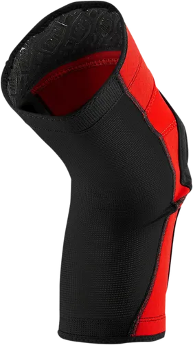 100% Adult Unisex Ridecamp Knee Guards S Black Red