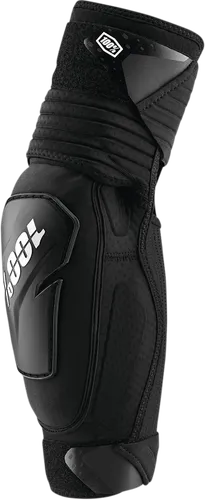 100% Adult Unisex Fortis Elbow Guards S M Black