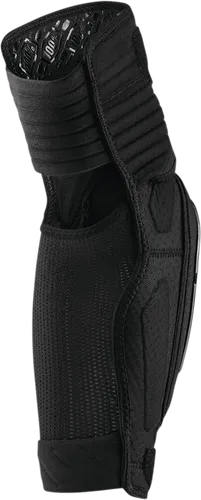 100% Adult Unisex Fortis Elbow Guards L XL Black