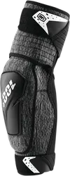 100% Adult Unisex Fortis Elbow Guards S M Black Gray