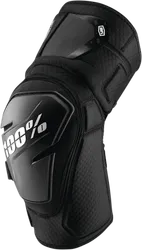 100% Adult Unisex Fortis Knee Guards S M Black