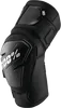 100% Adult Unisex Fortis Knee Guards S M Black
