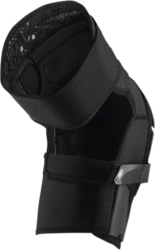 100% Adult Unisex Fortis Knee Guards L XL Black