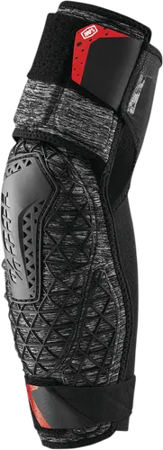 100% Adult Unisex Surpass Elbow Guards S Black Gray