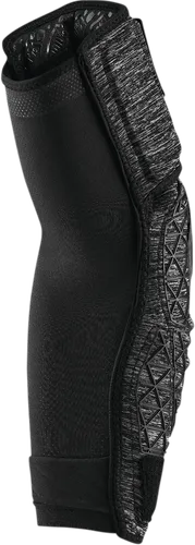 100% Adult Unisex Surpass Elbow Guards L Black Gray