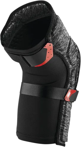 100% Adult Unisex Surpass Knee Guards XL Black Gray