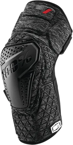 100% Adult Unisex Surpass Knee Guards XL Black Gray