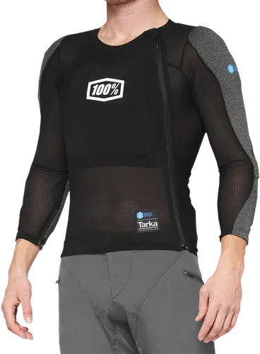 100% Adult Unisex Tarka Vest Guard S Black Long Sleeve
