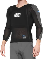 100% Adult Unisex Tarka Vest Guard 2XL Black Long Sleeve