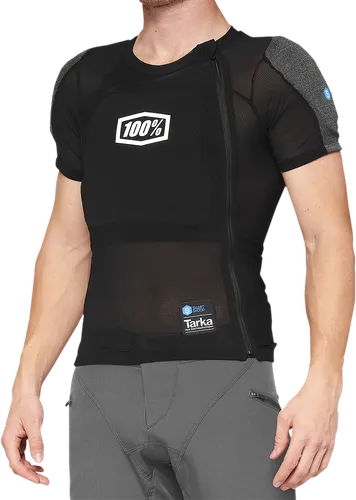 100% Adult Unisex Tarka Vest Guard XL Black Short Sleeve