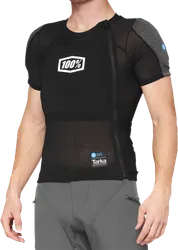 100% Adult Unisex Tarka Vest Guard XL Black Short Sleeve